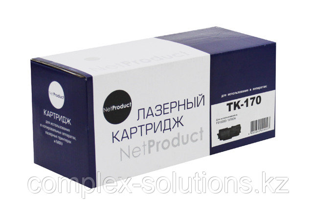 Тонер картридж NetProduct [TK-170] для Kyocera FS-1320D | 1370DN | ECOSYS P2135d, 7,2K | [качественный