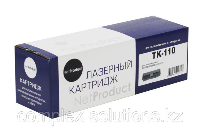 Тонер картридж NetProduct [TK-110] для Kyocera FS-720 | 820 | 920, 6K | [качественный дубликат]