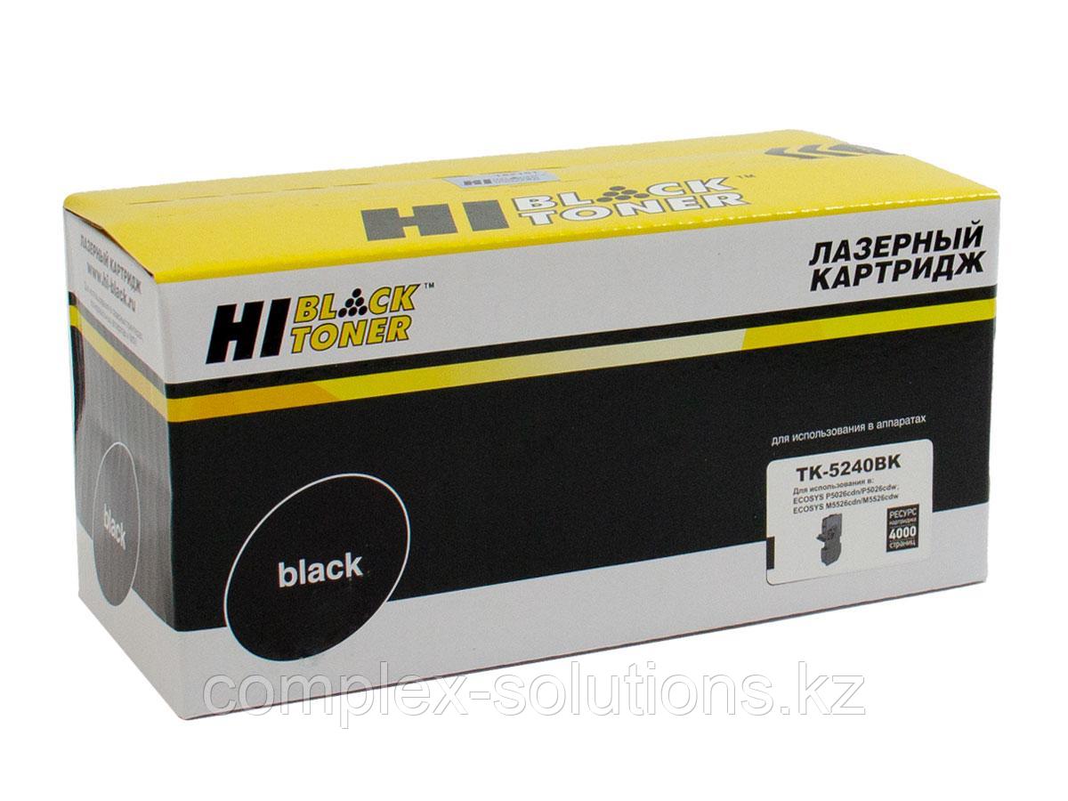 Тонер картридж Hi-Black [TK-5240Bk] для Kyocera P5026cdn | M5526cdn, Bk, 4K | [качественный дубликат]