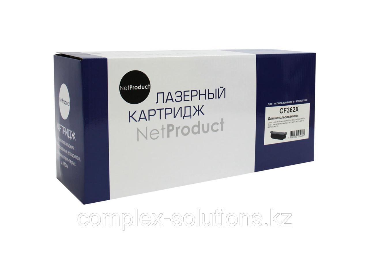 Картридж NetProduct [CF362X] для H-P CLJ Enterprise M552 | M553 | MFP M577, Y, 9,5K | [качественный дубликат]