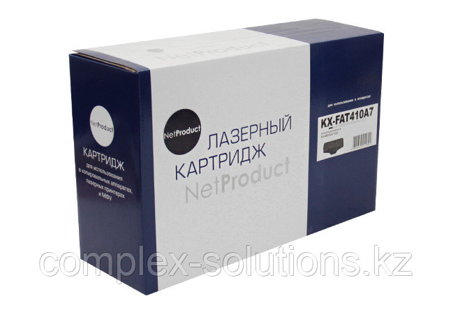 Картридж NetProduct [KX-FAT410A7] для Panasonic KX-MB1500 | 1520, 2,5K | [качественный дубликат]
