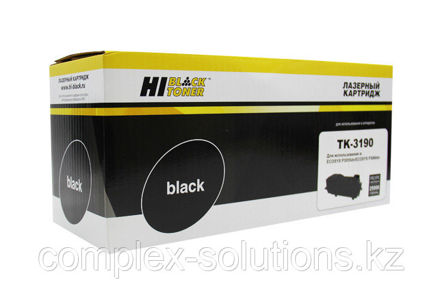 Тонер картридж Hi-Black [TK-3190] для Kyocera P3055dn | P3060dn, 25K, с чипом | [качественный дубликат]