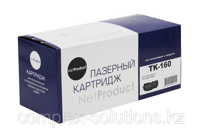 Тонер картридж NetProduct [TK-160] для Kyocera FS-1120D | ECOSYS P2035d, 2,5K | [качественный дубликат]