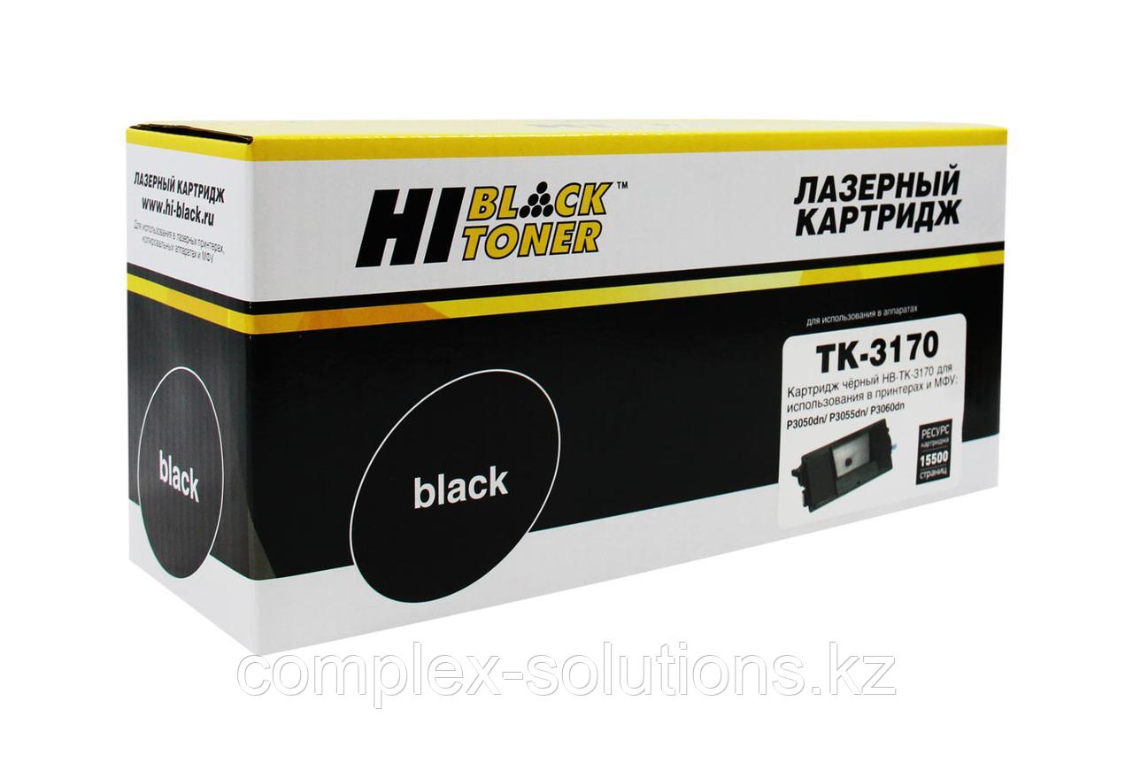 Тонер картридж Hi-Black [TK-3170] для Kyocera P3050dn | P3055dn | P3060dn, 15,5K, с | ч | [качественный