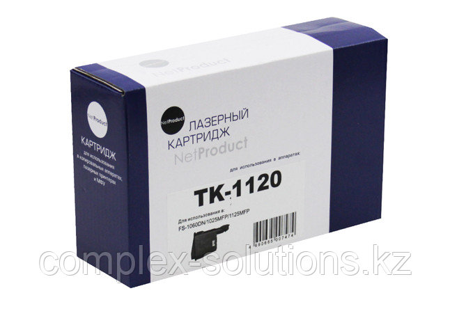 Тонер картридж NetProduct [TK-1120] для Kyocera FS-1060DN | 1025MFP | 1125MFP, 3K | [качественный дубликат]