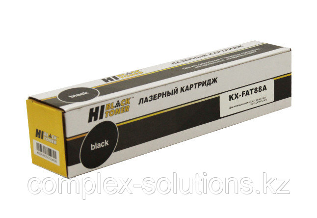 Тонер картридж Hi-Black [KX-FAT88A] для Panasonic KX-FL401 | 402 | 403 | FLC411 | 412 | 413, 2K |