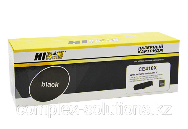 Картридж Hi-Black [CE410X] для H-P CLJ Pro300 Color M351 | M375 | Pro400 M451 | M475, Bk, 4K | [качественный