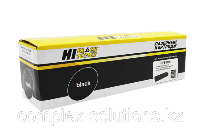 Картридж Hi-Black [CF530A] для H-P CLJ Pro M154A | M180n | M181fw, Bk, 1,1K | [качественный дубликат]
