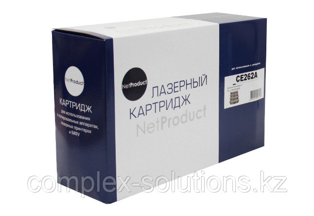 Картридж NetProduct [CE262A] для H-P CLJ CP4025 | 4525, Восстановленный, Y, 11K | [качественный дубликат]