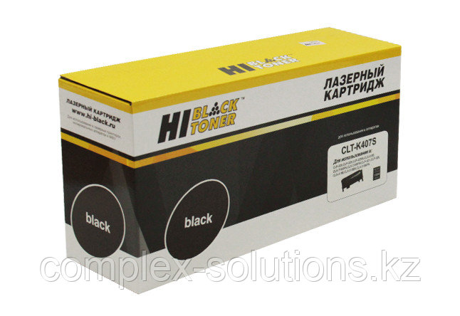 Тонер картридж Hi-Black [CLT-K407S] для Samsung CLP-320 | 320n | 325 | CLX-3185, Bk, 1,5K | [качественный