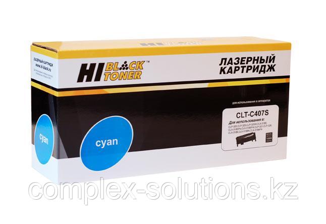 Тонер картридж Hi-Black [CLT-C407S] для Samsung CLP-320 | 320n | 325 | CLX-3185, C, 1K | [качественный