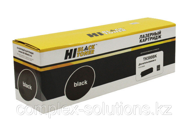 Тонер картридж Hi-Black [TK-580Bk] для KyoceraFS-C5150DN | ECOSYS P6021, Bk, 3,5K | [качественный дубликат]