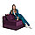 Кресло-лежак трансформер, Взрослый, Фиолетовый, фото 4