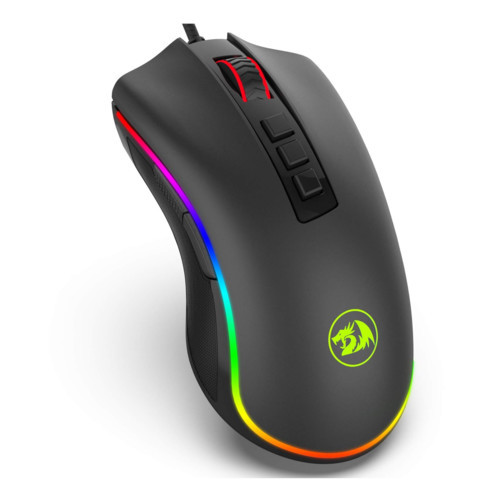 Мышь проводная Redragon Cobra (черный) 75054
