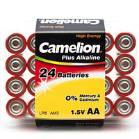 Батарейка CAMELION Тип батареи АА (Пальчиковая) Plus Alkaline  LR6-PB24  AA  1.5V  2800 mAh  24 шт LR6-PB24
