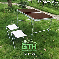 Складной столик с 2-мя стульчиками 90х60см. Доставка.