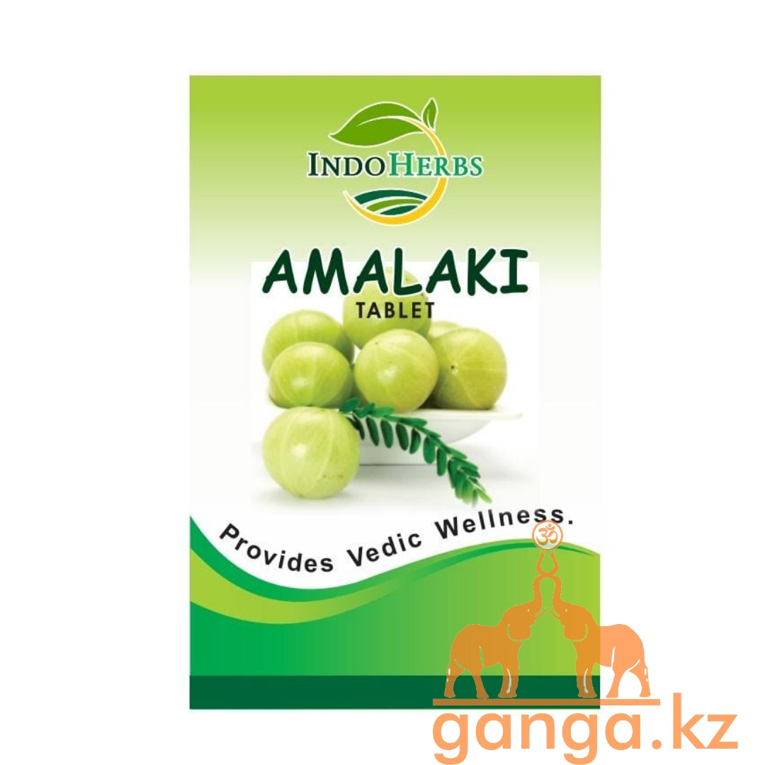 Амалаки - натуральный Витамин С (Amalaki IndoHerbs), 60 таб. - фото 1 - id-p97823089