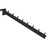 Кронштейн наклонный 8 штырей на овальную трубу GLOBAL (L=400 мм) черный шагрень арт. RS150