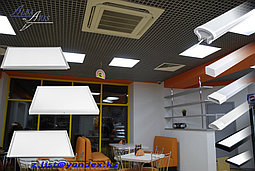 Офисный led светильник в потолок 36 W. Led панель светодиодная для потолка в магазин 36 ватт. Гарантия 2 года, фото 2