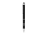 Ручка-стилус шариковая Charleston, черный, черные чернила, фото 3