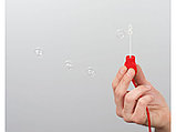 Ручка шариковая с мыльными пузырями, красный, фото 2