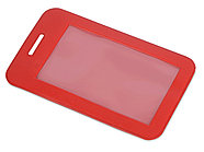 Чехол для пропуска reekend из ПВХ, красный