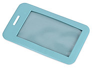 Чехол для пропуска Weekend из ПВХ, голубой