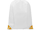 Рюкзак со шнурком Oriole, имеет цветные края, желтый, фото 2