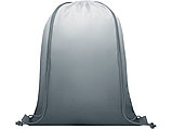 Сетчатый рюкзак Oriole со шнурком и плавным переходом цветов, серый, фото 2