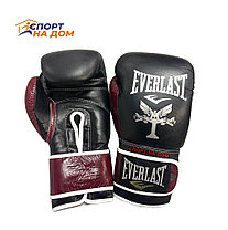 Спарринговые перчатки Everlast кожаные 16 OZ, фото 3