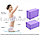 Блок для йоги (1 блок) фиолетовые, фото 3