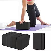 Блок для йоги (1 блок) черные