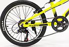 Детский велосипед AXIS SPEED 20 (2021) Yellow/Black, фото 2