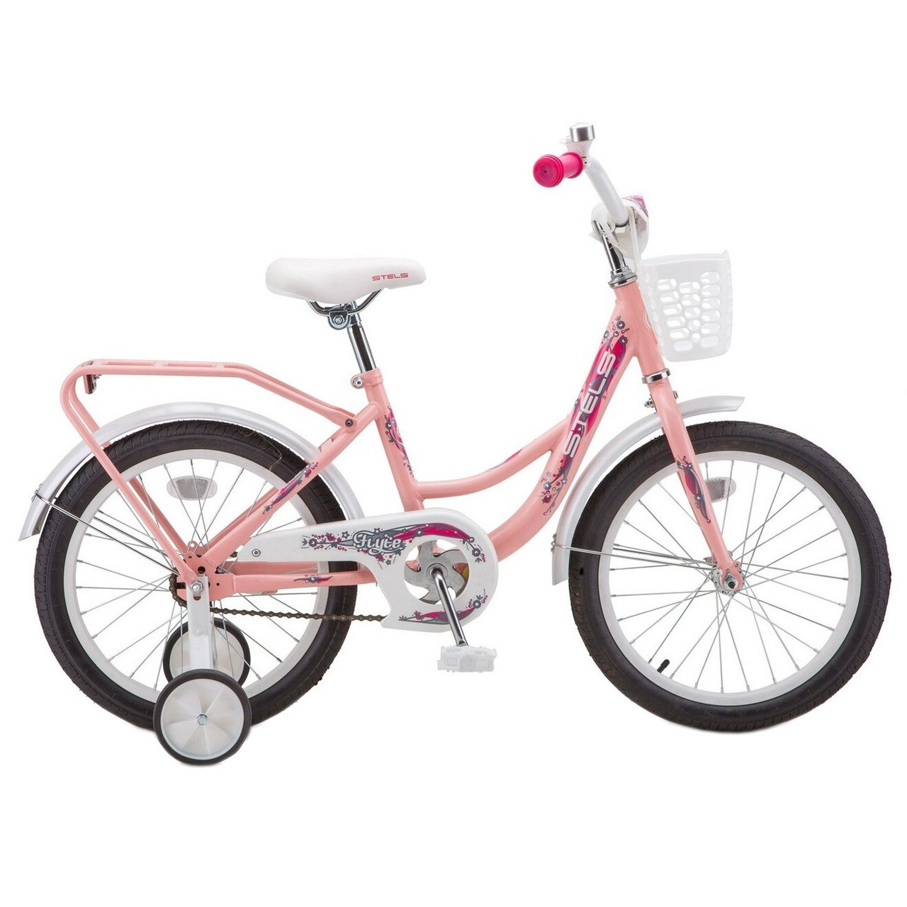 Детский велосипед Stels Flyte Lady 18 (2021) розовый - фото 2 - id-p65382023
