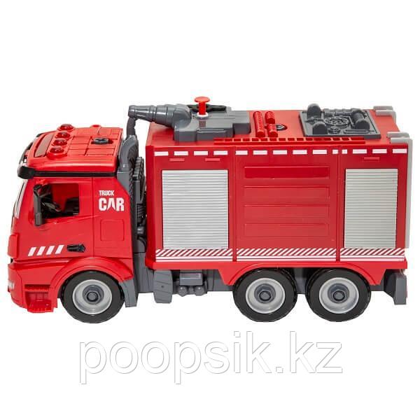 Пожарная машина с цистерной и водометом Wincars со звуковыми и световыми эффектами YK-2220 - фото 2 - id-p95816429