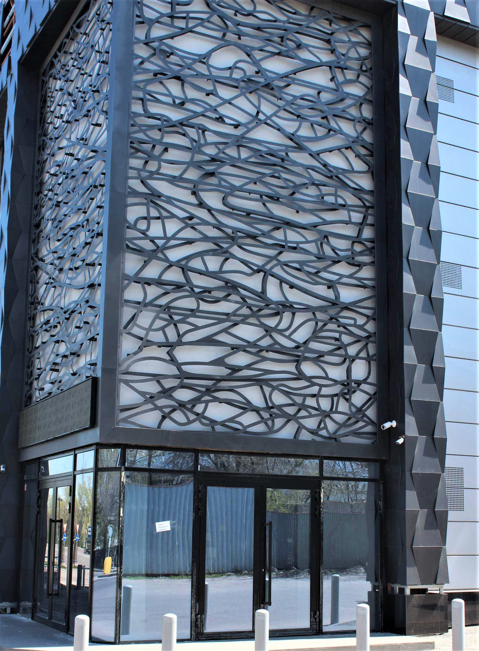 Фасадные панели из нержавеющей стали - фото 1 - id-p97859896