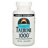Таурин, 500 мг, 100 капсул, Source Naturals,Now Foods, фото 3