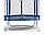 Батут каркасный DFC Trampoline Fitness с сеткой 5ft синий, фото 4