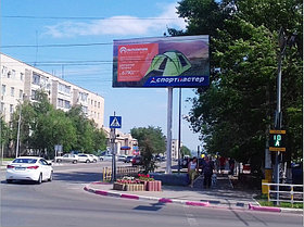 Реклама на билбордах ул.Баймагамбетова- ул.Амангельды