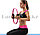 Тренажер-кольцо для пилатеса фитнес круг для йоги диаметр 37 см Sunlin Sports 1118 розовый, фото 5