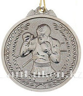 Медаль рельефная Бокс (серебро)