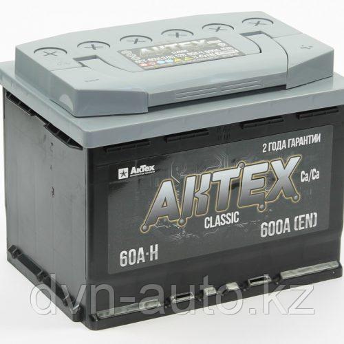 Аккумулятор AKTEX 60Ah +-евро
