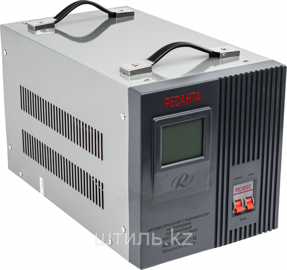 Стабилизатор напряжения 10 кВт РЕСАНТА ACH-10000/1-Ц - 63/6/8 - фото 2 - id-p97863993