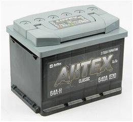 Аккумулятор AKTEX 6СТ 64Аh -+