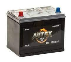 Аккумулятор AKTEX 6СТ 70Аh -+ азия