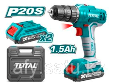 Аккумуляторный шуруповерт Li-ion TDLI20012