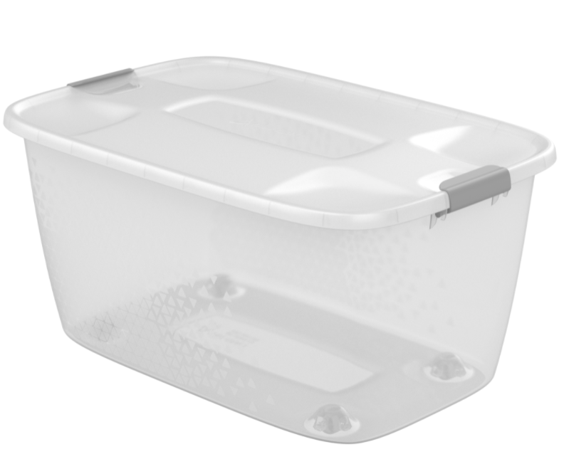 Мегабокс на колёсиках 46л (600х400х290мм) Альтпласт, фото 1