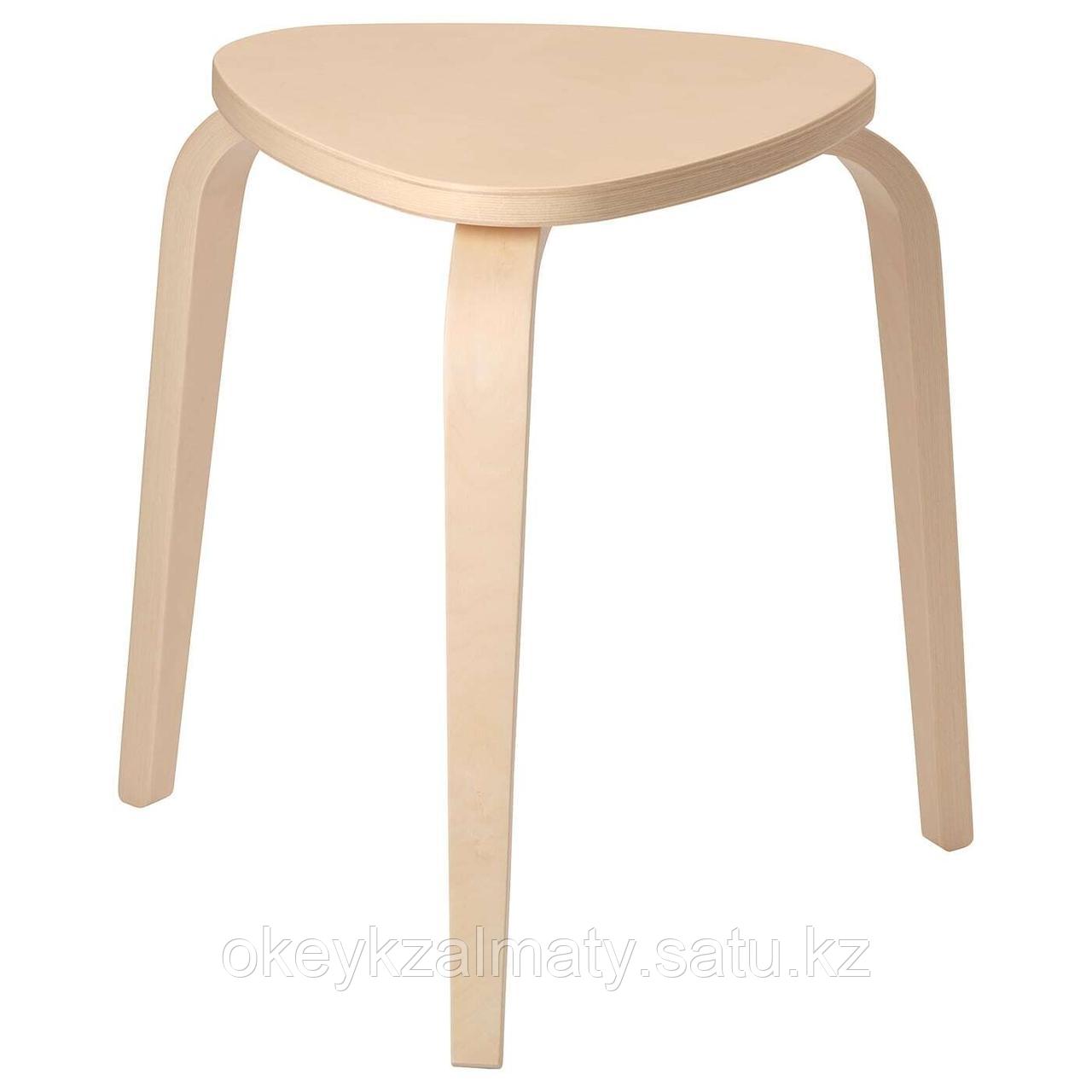 IKEA: Kyrre Кюрре. Табурет, береза 004.200.39