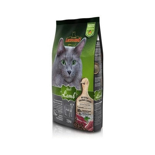 Корм Leonardo Adult Lamb & Rice для взрослых кошек с избирательным аппетитом чувствительным пищеварением 1 кг - фото 1 - id-p97863823