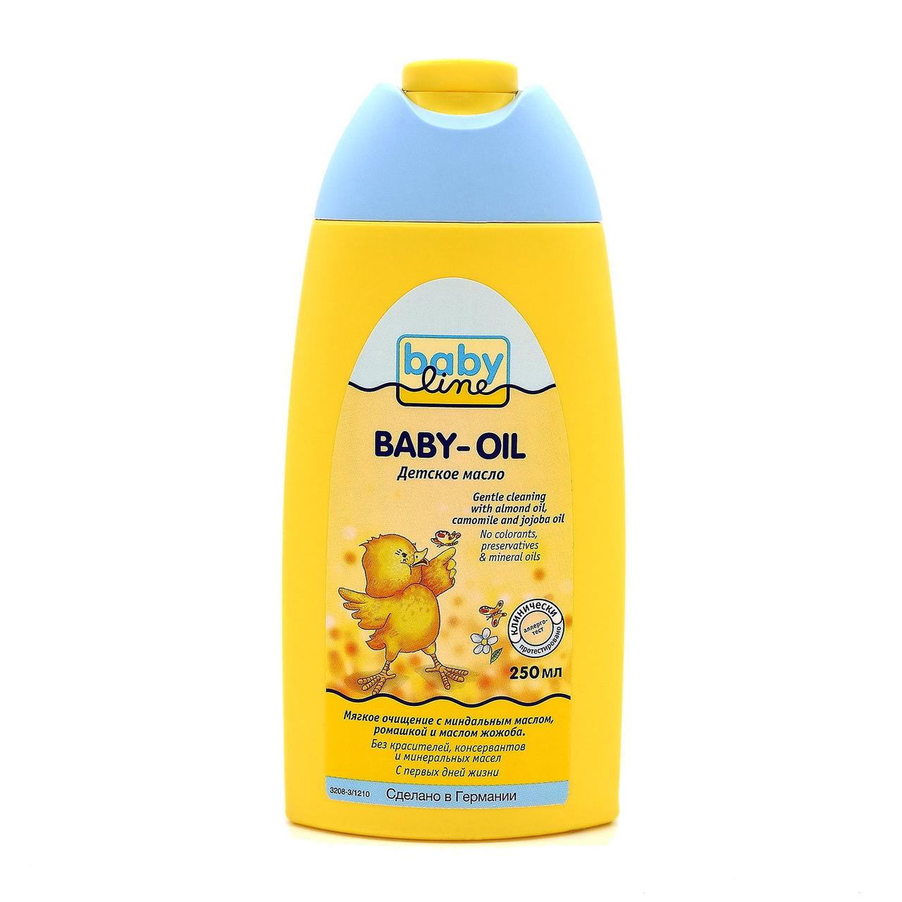 Babyline детское масло ромашка и подсолн. 250мл - фото 1 - id-p97862462